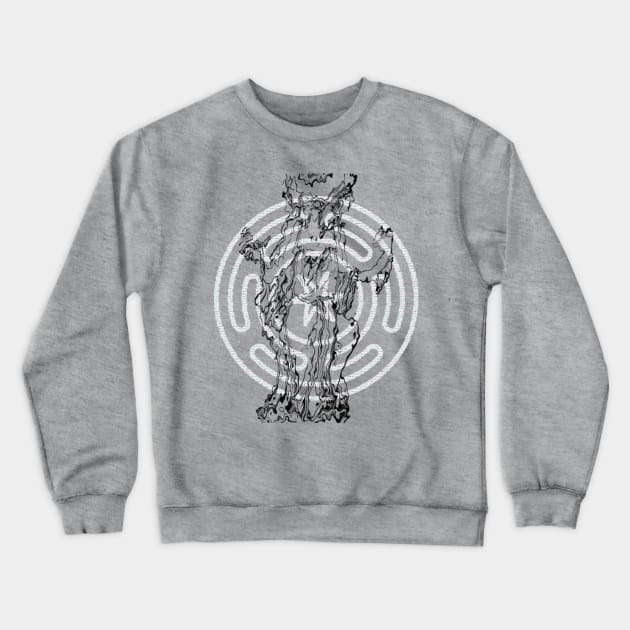 Trippy Hekate Crewneck Sweatshirt by EJgenie